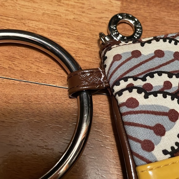 Vera Bradley Slate Blooms bangle wristlet - Picture 5 of 6